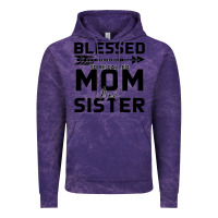 Cloud Purple Blessed Mom And Sister Vintage Hoodie - Bettercallsaul