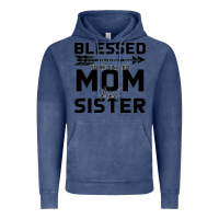Vintage Denim Blessed Mom And Sister Vintage Hoodie - Bettercallsaul