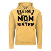 Vintage Mustard Blessed Mom And Sister Vintage Hoodie - Bettercallsaul