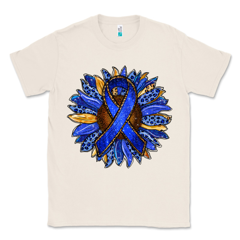 Colon Cancer Awareness Sunflower Classic Tee by RanaPortraitStore | Teevron