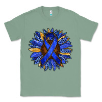Sage Colon Cancer Awareness sunflower Classic Tee - RanaPortraitStore
