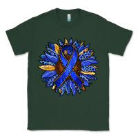 Sports Green Colon Cancer Awareness sunflower Classic Tee - RanaPortraitStore