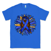 True Royal Colon Cancer Awareness sunflower Classic Tee - RanaPortraitStore