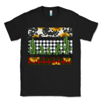 Black cowhide cacti sunflowers christmas mousepad Classic Tee - Jasminsmagicworld