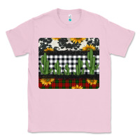 Bubblegum Pink cowhide cacti sunflowers christmas mousepad Classic Tee - Jasminsmagicworld