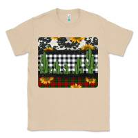 Mushroom cowhide cacti sunflowers christmas mousepad Classic Tee - Jasminsmagicworld