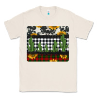 Natural cowhide cacti sunflowers christmas mousepad Classic Tee - Jasminsmagicworld