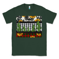Sports Green cowhide cacti sunflowers christmas mousepad Classic Tee - Jasminsmagicworld