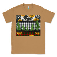 Toasted Coconut cowhide cacti sunflowers christmas mousepad Classic Tee - Jasminsmagicworld