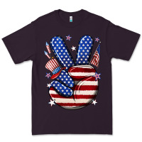 Plum peace 4th july Premium Tee - NancyCooperArtShop