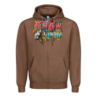 Chestnut Show mom horse Mother's Day Zipper Hoodie - FaDigitalArtStudio