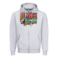 Show Mom Horse Mother's Day Zipper Hoodie | Teevron
