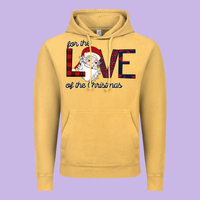 For The Love Of The Christmas Vintage Hoodie Designed By Bettercallsaul