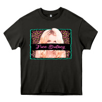 Asphalt free britney leopard glitter Heavy Core Tee - AdoDesignShop