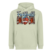 Matcha Football Mom Heavyweight Hoodie - CowhideDigitalArt