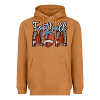 Meerkat Football Mom Heavyweight Hoodie - CowhideDigitalArt