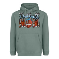 Sage Football Mom Heavyweight Hoodie - CowhideDigitalArt