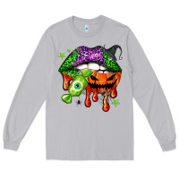 Moon Dust Halloween lips Long Sleeve Tee - NancyCooperArtShop