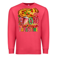 Cardinal Food Is My Valentine Premium Sweatshirt - CowhideDigitalArt