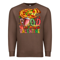 Chestnut Food Is My Valentine Premium Sweatshirt - CowhideDigitalArt