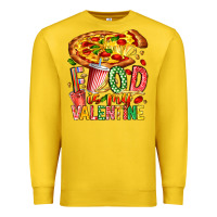 Lemon Food Is My Valentine Premium Sweatshirt - CowhideDigitalArt