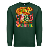 Sports Green Food Is My Valentine Premium Sweatshirt - CowhideDigitalArt