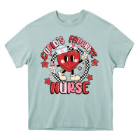 Arona cupids favorite nurse Heavy Core Tee - MaliasSmallBusiness