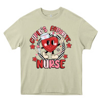Mossy cupids favorite nurse Heavy Core Tee - MaliasSmallBusiness