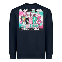 Navy Oh for peeps sake with cowhide tumbler Easter Day Heavyweight Sweatshirt - HowdyJamesFarm