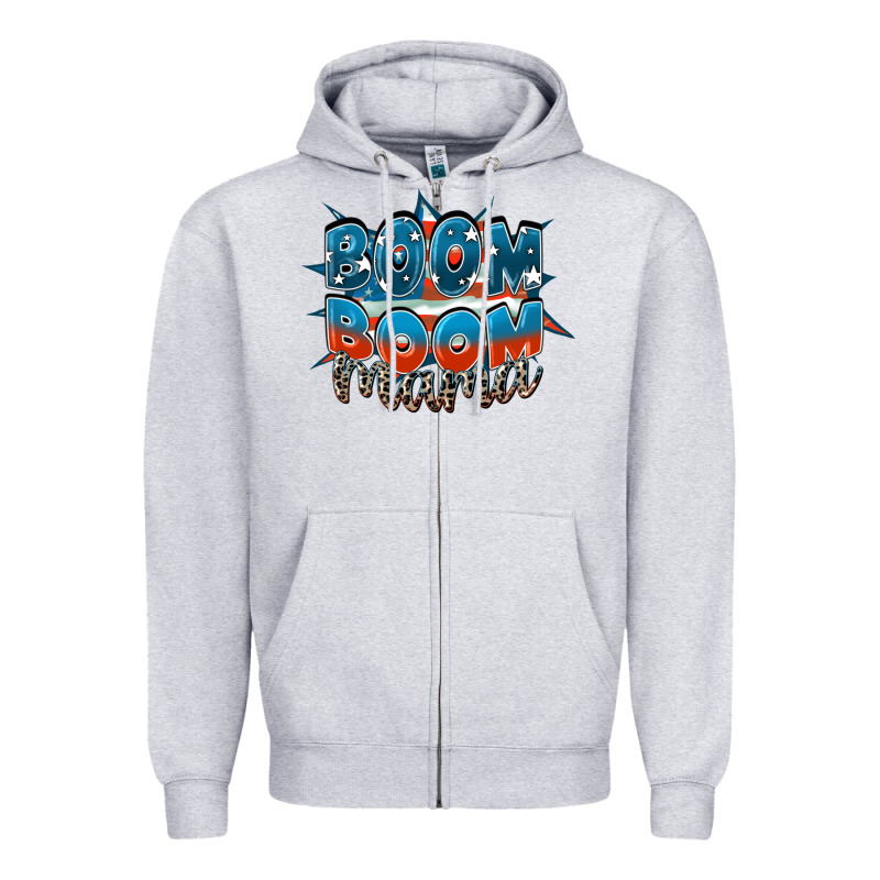 Boom Boom Mama Zipper Hoodie by FaDigitalArtStudio | Teevron