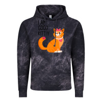 Cloud Black I Am Good Kittiy Vintage Hoodie - Bettercallsaul