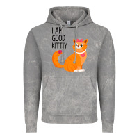 Cloud Rock I Am Good Kittiy Vintage Hoodie - Bettercallsaul