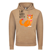 Vintage Coffee I Am Good Kittiy Vintage Hoodie - Bettercallsaul