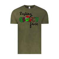 Vintage Olive Merry Grinch Mas Vintage Tee - Bettercallsaul