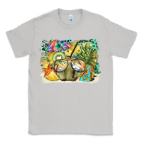 Moon Dust coconut with fruits  background Classic Tee - BarkalooDesign