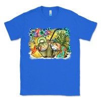 True Royal coconut with fruits  background Classic Tee - BarkalooDesign
