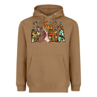 Toasted Coconut fur mama Heavyweight Hoodie - CowhideDigitalArt