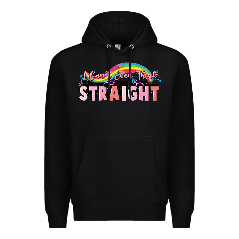 I Cant Ever Think Straight Premium Hoodie by FaDigitalArtStudio | Teevron