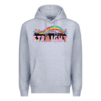 Heather Grey i cant ever think straight Premium Hoodie - FaDigitalArtStudio