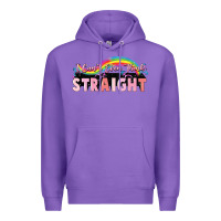 Purple i cant ever think straight Premium Hoodie - FaDigitalArtStudio