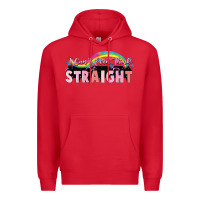 Red i cant ever think straight Premium Hoodie - FaDigitalArtStudio