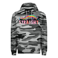 Slate Camo i cant ever think straight Premium Hoodie - FaDigitalArtStudio