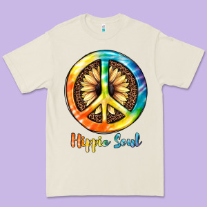 Hippie  Soul Premium Tee Designed By Jahusdesignshop