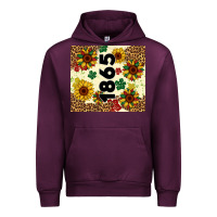 Mauve Wine juneteenth 1865 sunflowers Urban Hoodie - Artiststas
