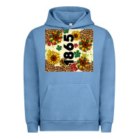 Pigment Pebble Blue juneteenth 1865 sunflowers Urban Hoodie - Artiststas