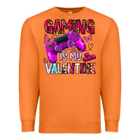 Carrot gaming is my valentine Premium Sweatshirt - CowhideDigitalArt