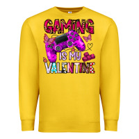 Lemon gaming is my valentine Premium Sweatshirt - CowhideDigitalArt