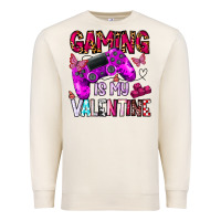 Sandshell gaming is my valentine Premium Sweatshirt - CowhideDigitalArt