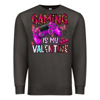 Smoke gaming is my valentine Premium Sweatshirt - CowhideDigitalArt