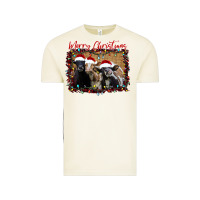 Vintage Arctic Merry Christmas Cows Vintage Tee - Bettercallsaul